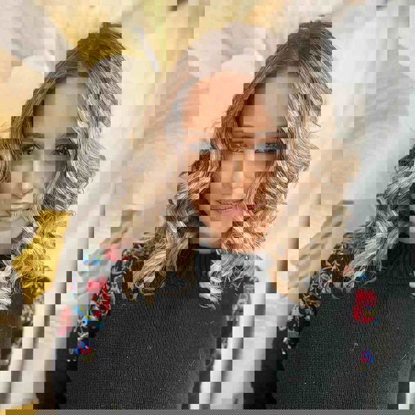 Delikatne falowane loki Delikatne falowane loki